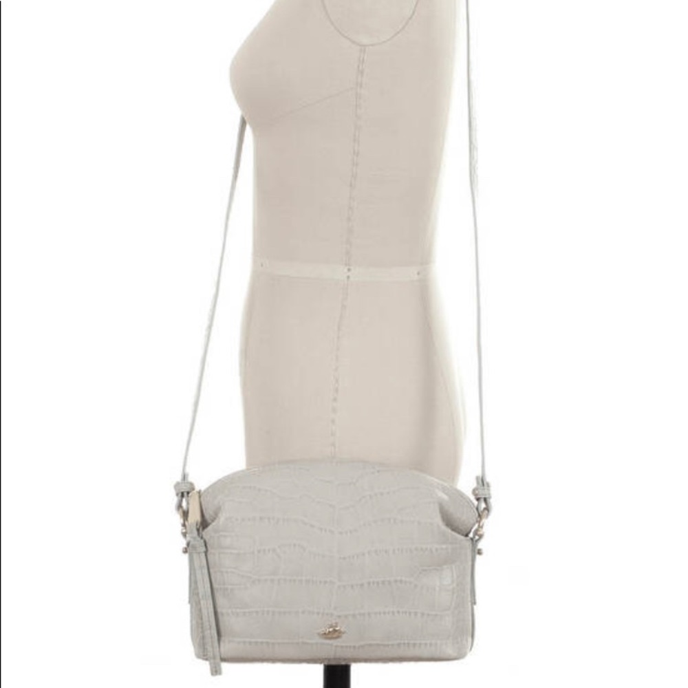 Brahmin Haley Dove Savannah crossbody bag - Picture 13 of 14